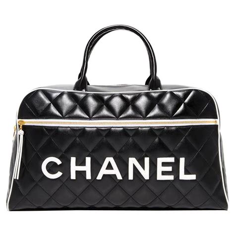 chanel duffle bag|Chanel transparent tote bag.